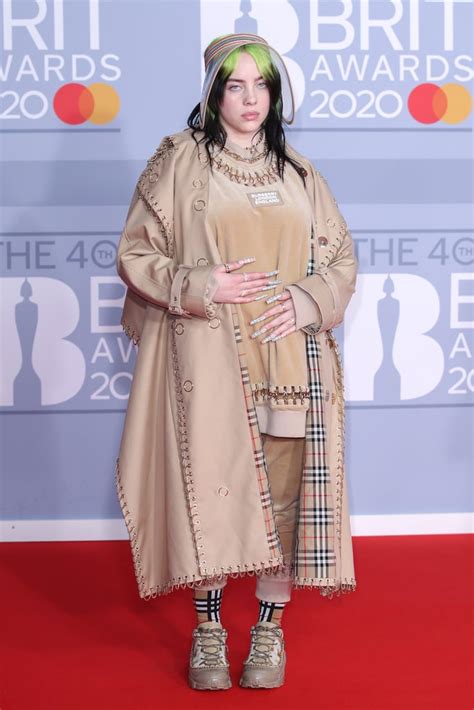 billie eilish burberry outfit price|Billie Eilish Was All Burberry at the Brit Awards.